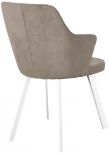 Стул 245 поворотный, К4 капучино, ножки белые Dikline 00-00064806