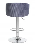 Стул барный DARCY (серый велюр (1922-19))