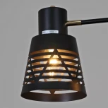 Потолочная люстра на штанге Reluce 06074-3.3-02 BK+FG (220V)