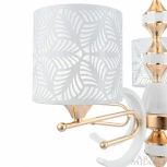 Подвесная люстра Arte Milano Florentia-2097 302097/6 Wh/Gd (220V, на цепи)