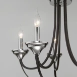 Умная подвесная люстра Eurosvet Lazzaro 60098/5 хром