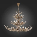 Подвесная люстра ST Luce Corna SL153.703.27 (220V, на цепи, подсвечник, свеча, рога)