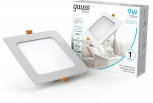 Светильник встраиваемый Gauss Downlight 9031420209 9W 720lm 4000K IP20 белый LED (220V)