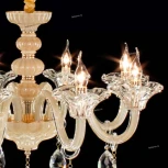 Подвесная люстра Citilux Ирида CL351181 (220V, хрусталь, на цепи, подсвечник, свеча)