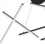 Подвесной светильник Maytoni Line MOD016PL-L80BK (LED, 220V, на тросе)