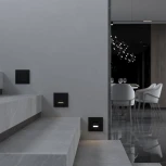 Поворотная встраиваемая LED подсветка (черный матовый) Werkel W1154708 (a064562)