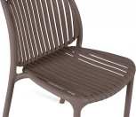 Стул уличный Scoop ОГОГО Обстановочка! (Пластик/Коричневый) арт.926846