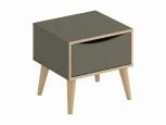 Тумба прикроватная Loa ОГОГО 464025 (серый)