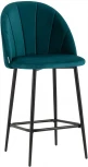 Стул полубарный Stool Group Логан велюр изумрудный УТ000035470