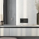 Рамка на 2 поста (черный софт) Werkel W0022908 (a062800)