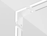 Коннектор угловой внутренний для накладного шинопровода Magnetic Ultra Slim Ambrella Track System GV1103