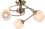 Люстра потолочная на штанге Olivia 1178/3P E27*60W Antique brass