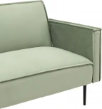 Диван прямой Stool Group Кассель велюр светло-салатовый УТ000035883