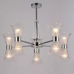 Потолочная люстра на штанге ILLUMICO IL0288-10P-79 CR (220V)