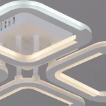 Потолочная люстра светодиодная на штанге с пультом Reluce 09821-3.3-04 WH