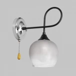 Бра Imex MD.4243-1-W-BK+CH (220V, выключатель)