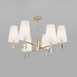 Потолочная люстра на штанге Milazzo 60137/6 Eurosvet золото (220V)