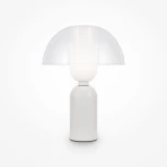 Настольная лампа Maytoni Memory MOD177TL-01W (220V, выключатель, круглые, гриб)
