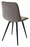 Стул CHILLI-Q графит #14, велюр / черный каркас, 4 шт/ 1 к