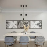 Подвесной светильник с механизмом регулировки высоты Novotech Lisse 359438 черный LED 10W 220V 3000K (на проводе, круглые)