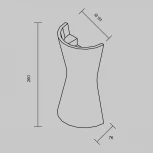 Настенный светильник Maytoni Parma C123WL-GU10-02-W (220V)