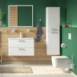 Смеситель IDDIS Slide SLIWTBTi01 для раковины, белый