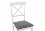 Обеденный стул Woodville Shem white / light grey 11006