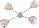 Потолочная люстра на штанге Reluce 01562-3.3-04B WH