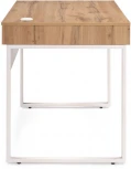 Письменный стол Woodville Реус дуб вотан / белый 542655