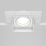 Встраиваемый светильник Atom GU10 1x50Вт Maytoni Technical DL003-01-W (220V)