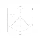 Потолочная люстра Lucia Tucci Pietra Isola 129.5 (220V)