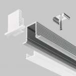 Алюминиевый профиль встраиваемый 12x09 Maytoni Led Strip ALM-1209-S-2M