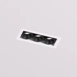 Встраиваемый точечный линейный светильник светодиодный Denkirs Deep Space DK2530-WB (220V)