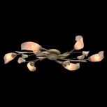 Потолочная люстра MW-Light Восторг 242016906 (220V, цветы, листья)
