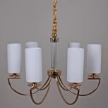 Подвесная люстра ILLUMICO IL2358-6POR-39 GD (220V, на цепи)