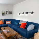 Спот Escada Marco 696/4P 4x40Вт E14, металл, чёрный (220V)