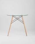 Стол Stool Group Eames DSW D80 стеклянный УТ000002046