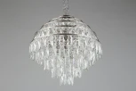 Подвесная люстра Aployt Wanda APL.735.03.06 (220V, хрусталь, на цепи, круглые)