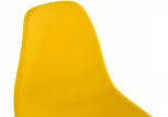 Пластиковый стул eames pc-015 желтый