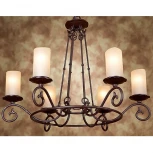 Подвесная люстра L'Arte Luce Napoli L13806.03 (220V, ковка, на цепи, подсвечник, свеча)