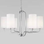 Умная подвесная люстра Eurosvet Purezza 60128/6 хром (220V, на цепи)