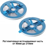 Светильник встраиваемый светодиодный Novotech Span 359022 LED 3000К 18W+6W SPOT (220V, круглые)