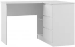 Письменный стол Woodville Мадера 1244 лдсп белый 520979