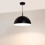 Светодиодный Подвесной светильник SP-ALUME-D500xH1500-20W MIX (BK,120 deg, 230V) (Arlight, Металл) 053809 (на проводе, IP33)