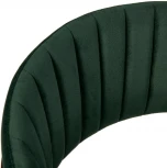 Стул полубарный Turin зеленый с золотыми ножками Bradex Home FR 0908