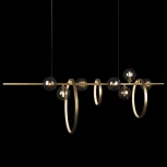 Подвесной светильник Molecule 10139/1200L (220V, на тросе, шар)