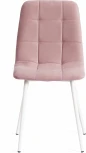 Стул CHILLY MAX / 1 шт. в упаковке (Велюр,Металл  /Розовый,Белый)