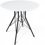 Стол SHT-T2 черный муар/белый Sheffilton 5500103801