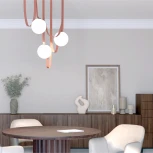 Трековый светильник 48V Denkirs Belty Orb DK5550-BK (LED, шар)