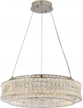 Подвесной светильник хрустальный светодиодный Newport 8510 8510/60 chrome (220V, на тросе)